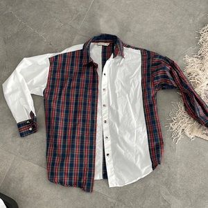 Zara oversized poplin blouse - XS